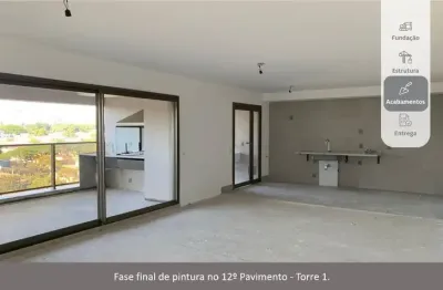 135m², 3 suítes, 2 vagas e terraço gourmet com churrasqueira | cyrela botanic campo belo