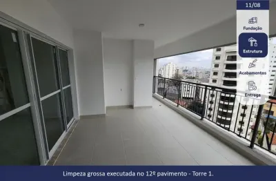 2 dormitórios com varanda gourmet na mooca com vaga de garagem.