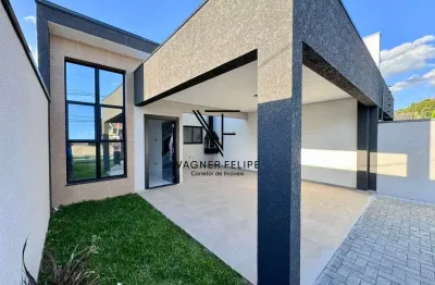Casa 03 com quartos (suíte) - 104,87m² construídos - águas belas.
