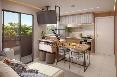 Apartamento 02 quartos - 42,44 m² privativos - bom jesus.