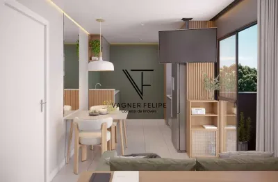 Apartamento studio 01 quarto - 36,00 m² privativos - bom jesus.
