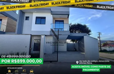 Sobrado 03 quartos (suíte) - 180m² construídos - monte líbano.