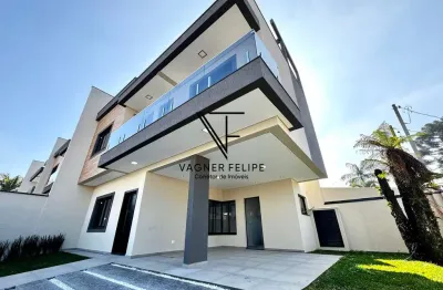 Sobrado 03 suítes - 170,42m² construídos - boneca do iguaçu.