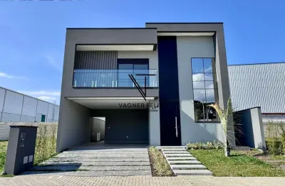 Sobrado em condomínio fechado 03 suítes - 223 m² construídos - aviação.