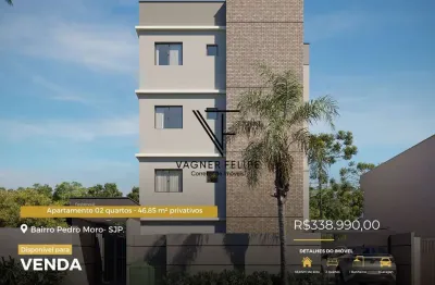 Apartamento com 2 quartos à venda na Rua Deputado João Leopoldo Jacomel, Pedro Moro, São José dos Pinhais