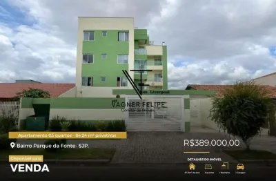 Apartamento 03 quartos - 64,24 m² privativos - Parque da Fonte.