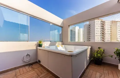 Cobertura com jacuzzi 3 dormitórios, 1 suíte, 2 vagas
