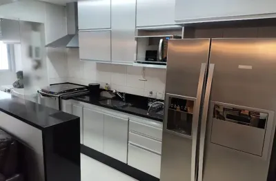 Apartamento de 2 dormitórios, mobiliado, terrara Interlagos