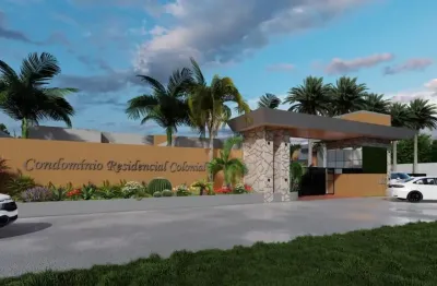 Casa em condomínio fechado com 3 quartos à venda na Residencial Colonial Boa União, 01, Abrantes, Camaçari