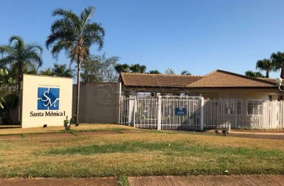 Terreno condomínio santa monica, bonfim paulista, zona sul de ribeirão preto