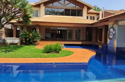 Casa condomínio 5 suítes à venda no condomínio gênova, 615 m² bonfim paulista, ribeirão preto