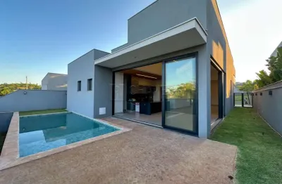 Casa condomínio 3 suítes para alugar no condomínio alphaville i, 275 m², bonfim paulista, ribeirão preto