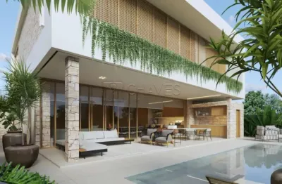 Casa condomínio 4 suítes à venda no condomínio alphaville i, 466 m², bonfim paulista, zona sul de ribeirão preto