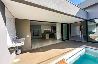 Casa térrea em condomínio de 3 suítes à venda, no condomínio nova aliança sul, 204 m², nova aliança sul, zona sul de ribeirão preto