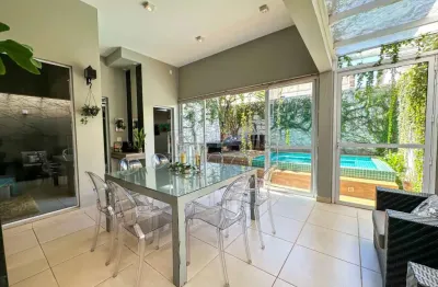 Sobrado em condomínio de 3 quartos, à venda no condomínio santorini, 295 m², jardim botânico zona sul de ribeirão preto