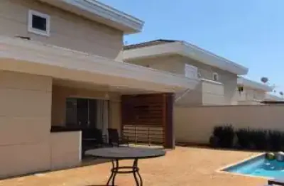 Sobrado mobiliado com 3 suítes para locação no condomínio quinta do golfe, 320m², vila do golf zona sul de ribeirão preto