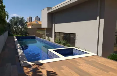 Sobrado de 5 suítes  para venda e locação no condomínio villagio monet, 540m², jardim botânico,  zona sul de ribeirão preto