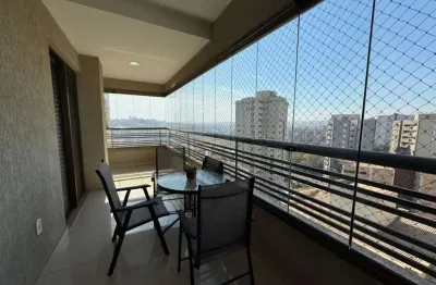Apartamento mobiliado de 3 suítes para alugar no edifício florença.117m,², jardim botânico, zona sul de ribeirão preto