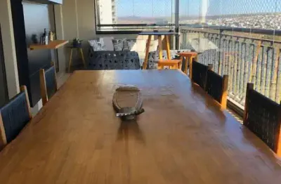 Apartamento mobiliado de 3 quartos para venda e locação no edifício cedro residencial,168m², bairro alto do ipê, ribeirão preto