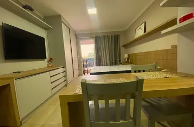 Flat mobiliado de 35 m² para alugar no edifício infinity residencial, zona sul de ribeirão preto