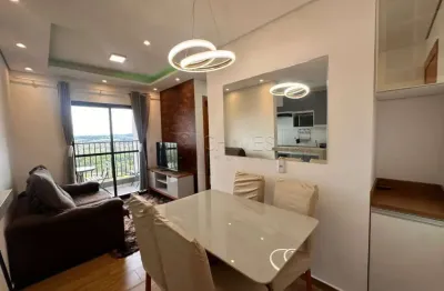 Apartamento mobiliado de 3 quartos para alugar no Condomínio Edifício Residencial Monterrey, 56 m², Jardim Olhos D`Água em Ribeirão Preto