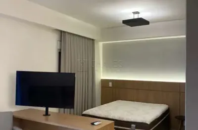 Apartamento mobiliado de 1 quarto para alugar no edifício apogeo, 40 m², jardim sumaré, zona sul de ribeirão preto