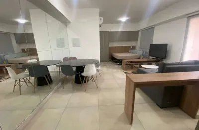 Flat mobiliado para alugar no edifício apogeo, 39,73 m², bairro alto da boa vista, zona sul de ribeirão preto