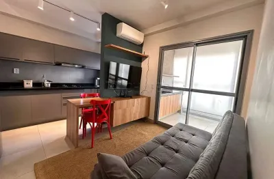 Apartamento mobiliado de 1 quarto para alugar no edifício fiúsa one, 51,95 ², bairro jardim santa ângela, zona sul de ribeirão preto
