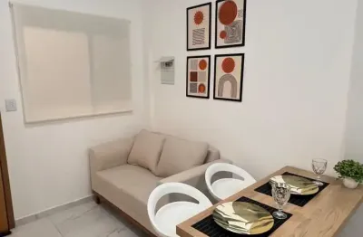 Apartamento semi-mobiliado - 02 dormitórios - santa clara!