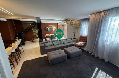 Apartamento de luxo no centro de são caetano do sul-sp: 2 quartos, 2 suítes, 2 vagas, 126 m². venha conferir!