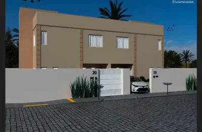 Duplex com 02 quartos em cajupiranga, parnamirim rn
