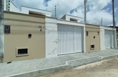 Casa com 02 quartos no bairro de nova esperança, parnamirim/rn
