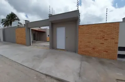 Casas em 2 quartos em condomínio fechado no parque das árvores, parnamirim rn