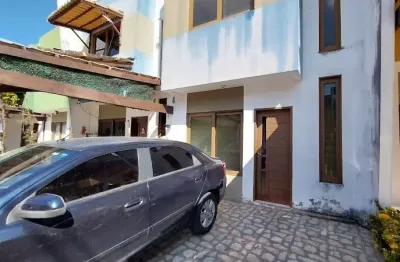 Casa duplex com 02 quartos em condomínio fechado no planalto, natal rn