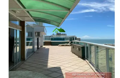 Oportunidade ! Cobertura com 416m²- Praia da Areia Preta - Guarapari - ES.,
