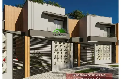 Casa duplex com quintal- Próximo Condomínio Arquipélago de Manguinhos - Serra - ES
