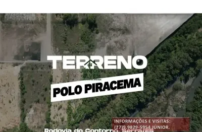 Área- Lote industrial com 5071m² Polo Industrial Piracema- Serra- ES.