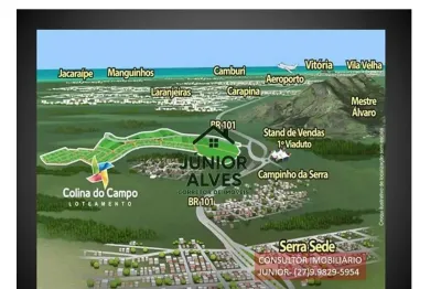 Lote/Terreno- com 208m²- Colina do campo- Financiamento próprio - Serra - ES..