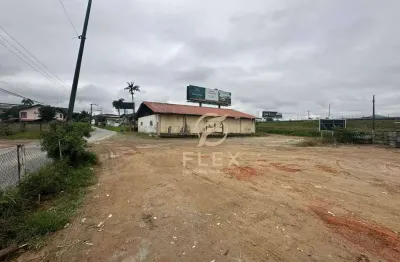 Venda: excelente terreno com galpão - carvalho - itajaí/sc