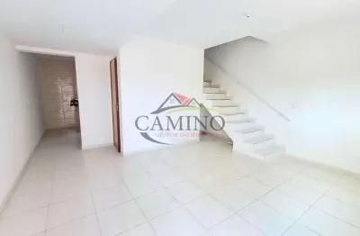 Sobrado novo 84m² - proprietário está se desfazendo! 3 dormitórios com suíte - 800 m praia da enseada;