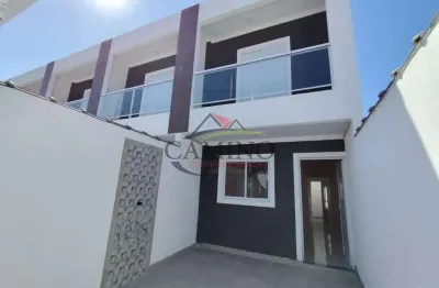 Sobrado novo-casa 2 dormitórios-guarujá-vitória park