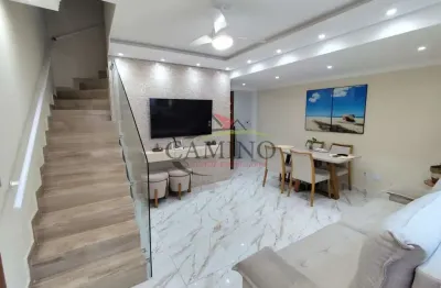 Sobrado todo reformado 110m² - 3 dormitórios com suíte - pronto para morar