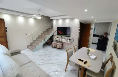 SOBRADO TODO REFORMADO 110m² - 3 DORMITÓRIOS COM SUÍTE - PRONTO PARA MORAR