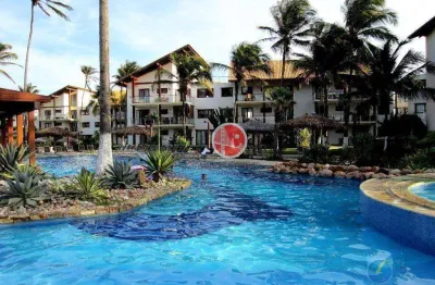 Apartamento com 1 dormitório mobiliado, 76 m² - venda por r$ 420.000 ou aluguel por r$ 3.551/dia - nova taíba - são gonçalo do amarante/ce