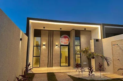 Casa nova no eusébio – 3 quartos, 2 suítes e gourmet