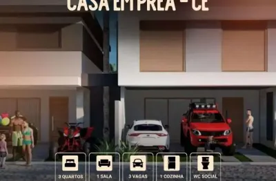 Casa com 3 quartos à venda no Preá, Cruz 