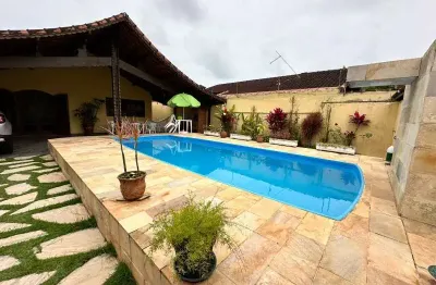 Casa completa 3 dormitórios a venda lado praia- grandesp itanhaém
