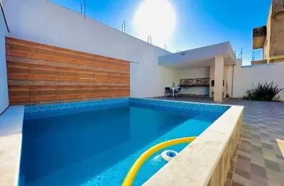 Sobrado alto padrão na rua da praia - cibratel i, itanhaém - sp