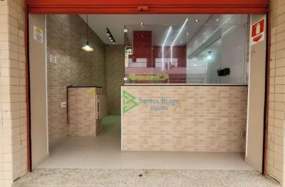 Salão para alugar, 35 m² por R$ 2.820,00/mês - Vila Assunção - Praia Grande/SP