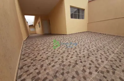 Casa com 3 dormitórios à venda, 120 m² por r$ 500.000,00 - balneário jussara - mongaguá/sp